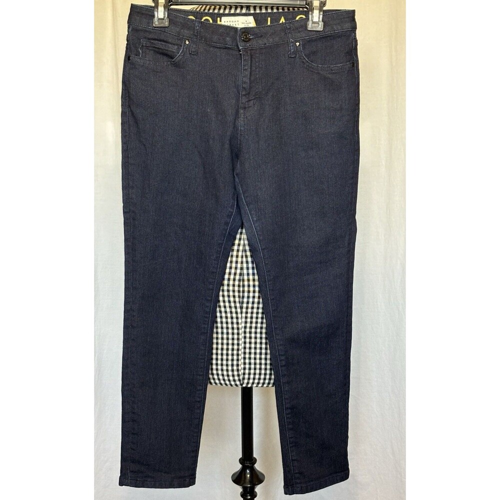 KATE SPADE  Broome Street Straight  Skinny Dark Denim Jeans Size 29 Designer